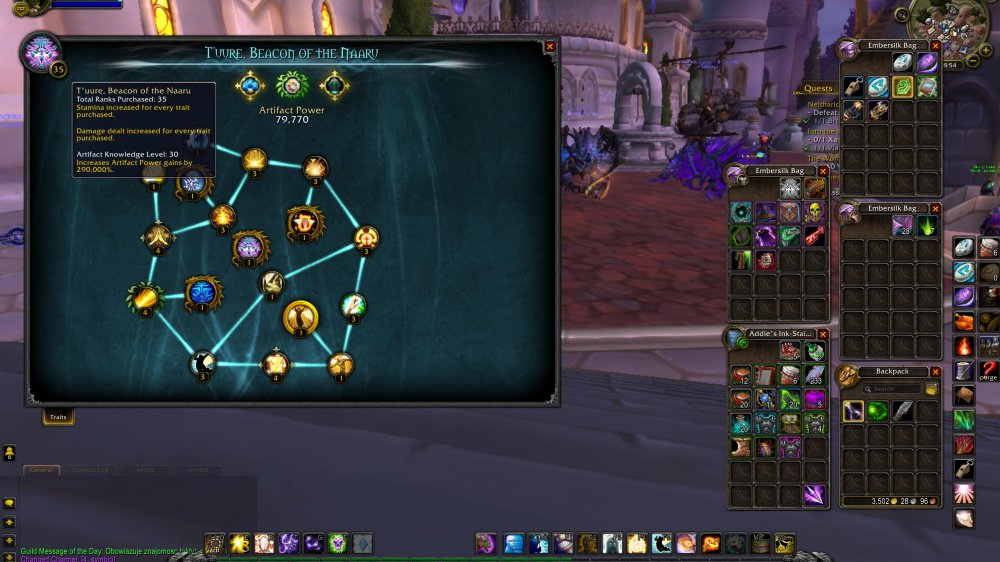 wow legion flying disk