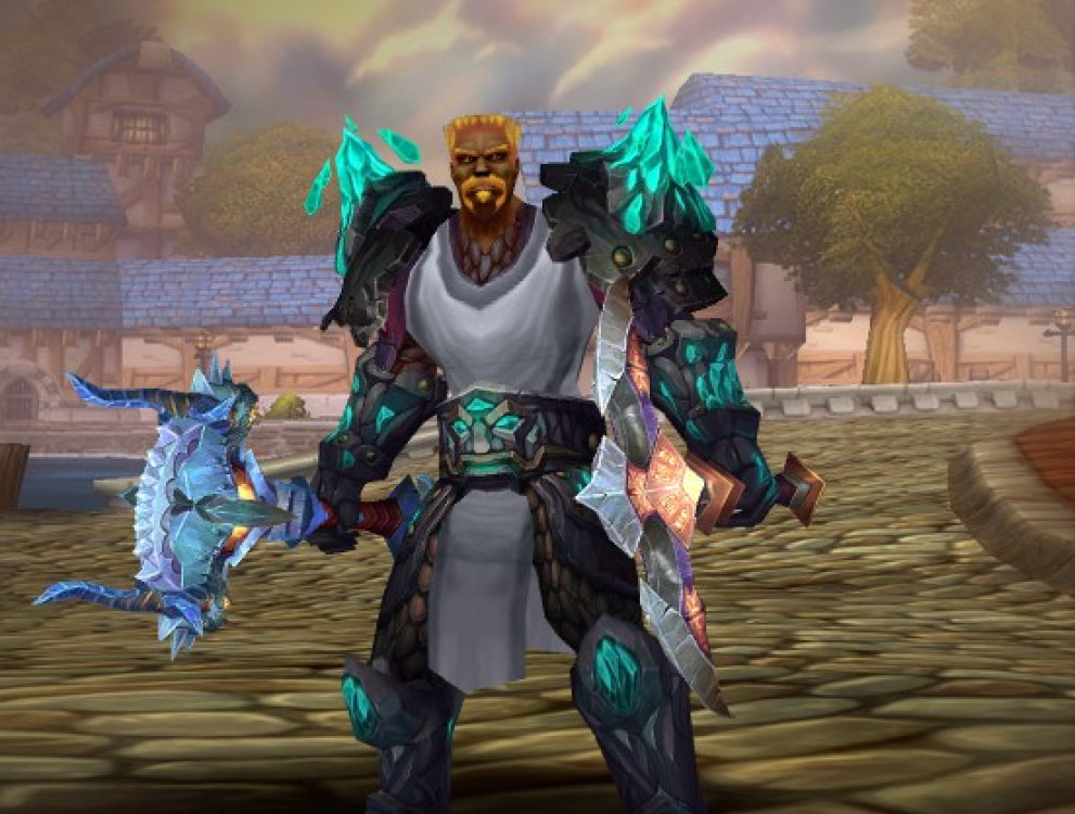 85 ORC Warrior = 392 ilvl Fury =Dragon Kite pet = 85 Priest Alt = 99